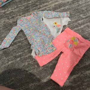 Carter’s Baby Girl newborn set.